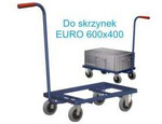 Wózek przeznaczony do transportu skrzynek EURO 600x400 W-WS 59